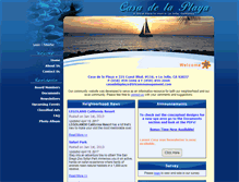 Tablet Screenshot of mycasadelaplaya.com